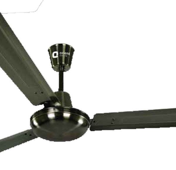 ORIENT QUASAR BRUSHED BRASS CEILING FAN