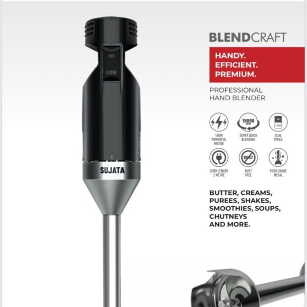 Sujata BlendCraft Hand Blender